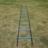 Eleven Rung Flat Adjustable Speed Agility Sports Ladder - Home Workout Gear